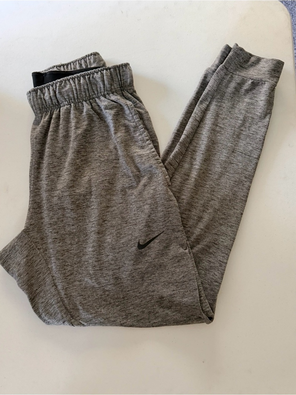 Nike Men’s Gray Heather Dri-FIT Sweatpants